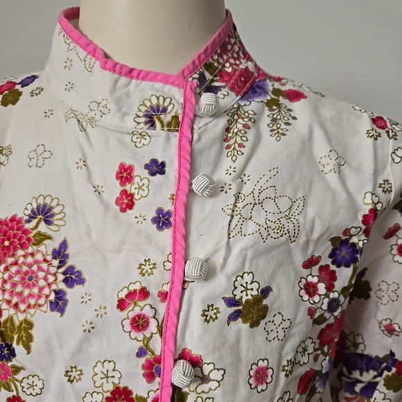Sakura Floral Nehru Jacket (S/M) - Picture 5 of 10